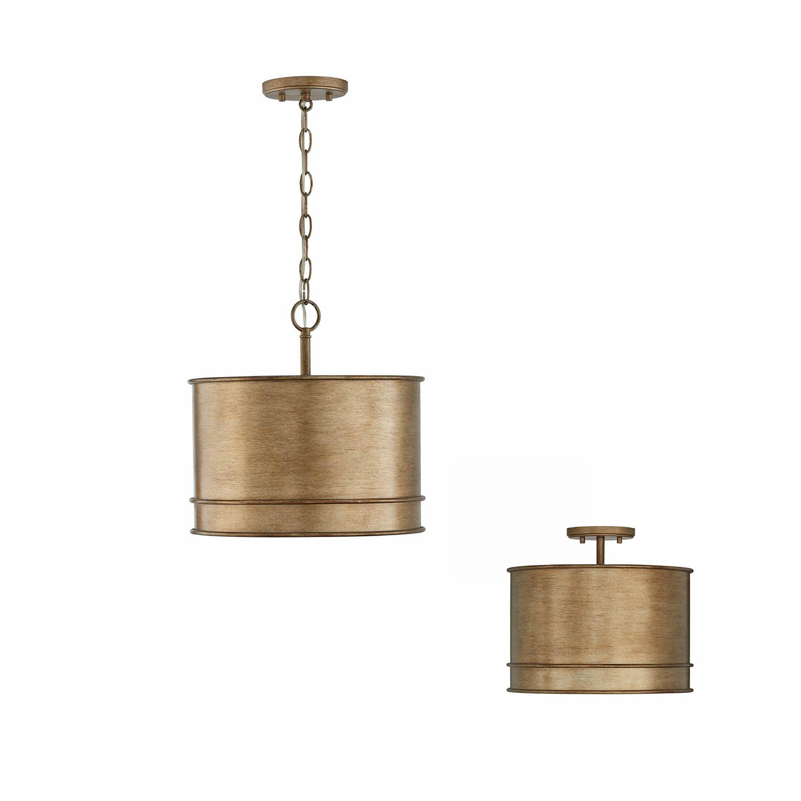 Fintan Single Light Metal Dimmable Pendant
