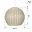 Luminaire suspendu d'extérieur 1 lumière noir Folsom-269657444-318748142