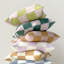 CHECKERBOARD Wool Lumbar Pillow Cover-672123633
