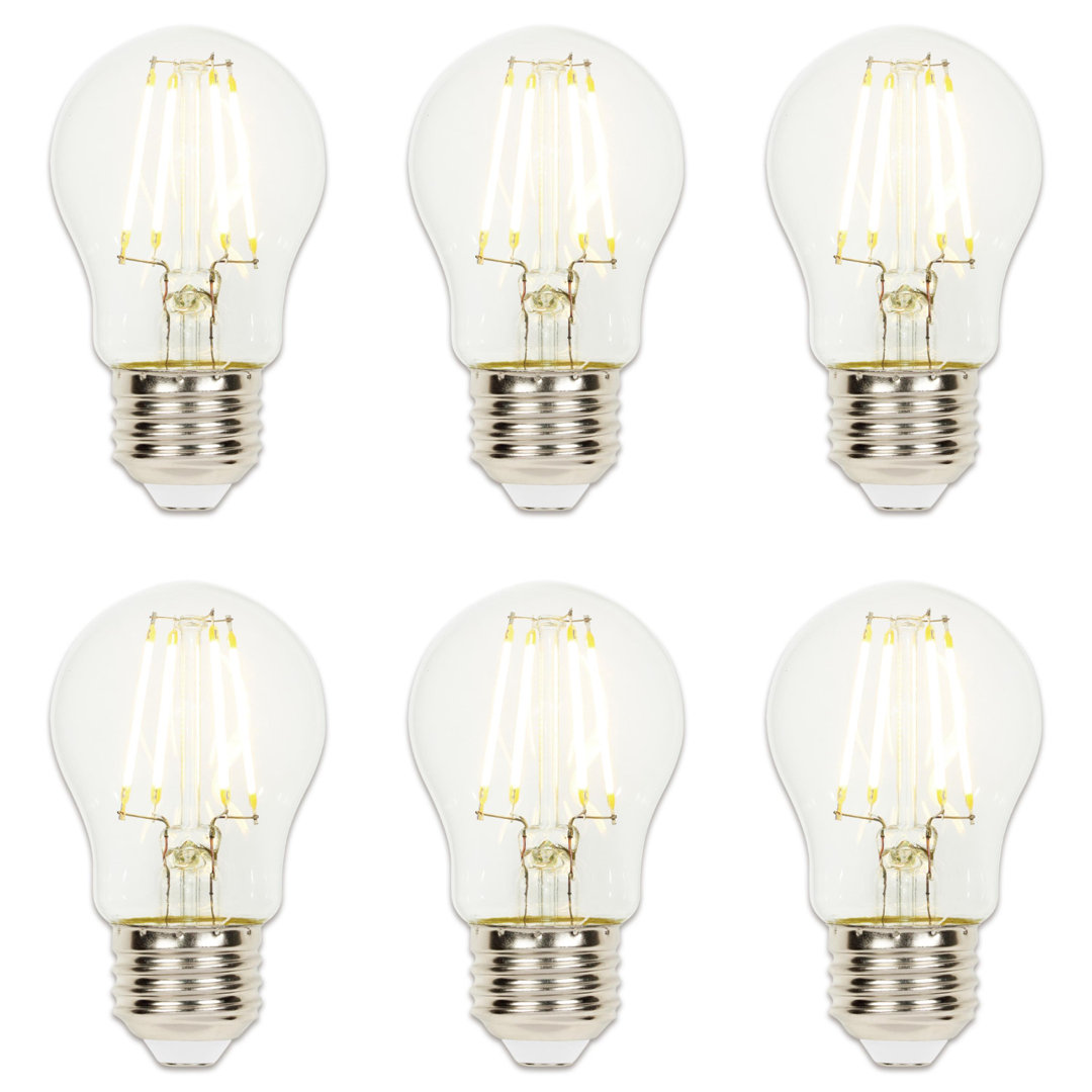 40 Watt Equivalent A15 E26/Medium (Standard) Dimmable LED Bulb (Set of 6) Westinghouse Lighting