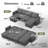 105" Pull Out Sofa Bed Sectional Sleeper Sofa With Storage,pullout Modular Sectional Couches For Living Room, U Shaped Convertible Couch Bed For Apartment-497050203