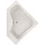 Baignoire tourbillon de coin/de chute 60" x 60" lara Designer-9228713-88693899