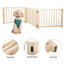 Solid Wood Free Standing Pet Gate