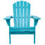 Chaise Adirondack de patio (bleu turquoise)-427477564