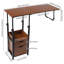 Overbed Table with Wheels-Height Adjustable Over Bed Desk-602562229