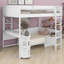 Multi-Functional Loft Bed Featuring Study Desk, Bedside Shelf and Sofa-1096019285