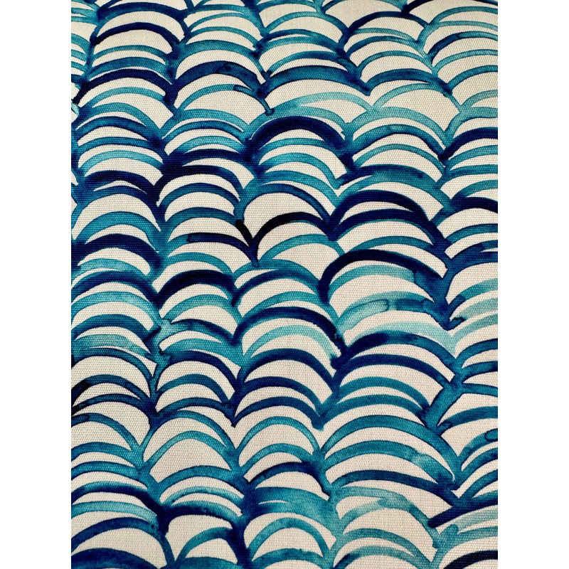 Coussin d'extérieur carré 19 "Beachcomber Ocean