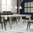 Gladyce Extendable Acacia Solid Wood Dining Table