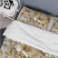 Gold And White Royal Flower Garden Serenity I - Ensemble de housse de couette damassé-1762887362