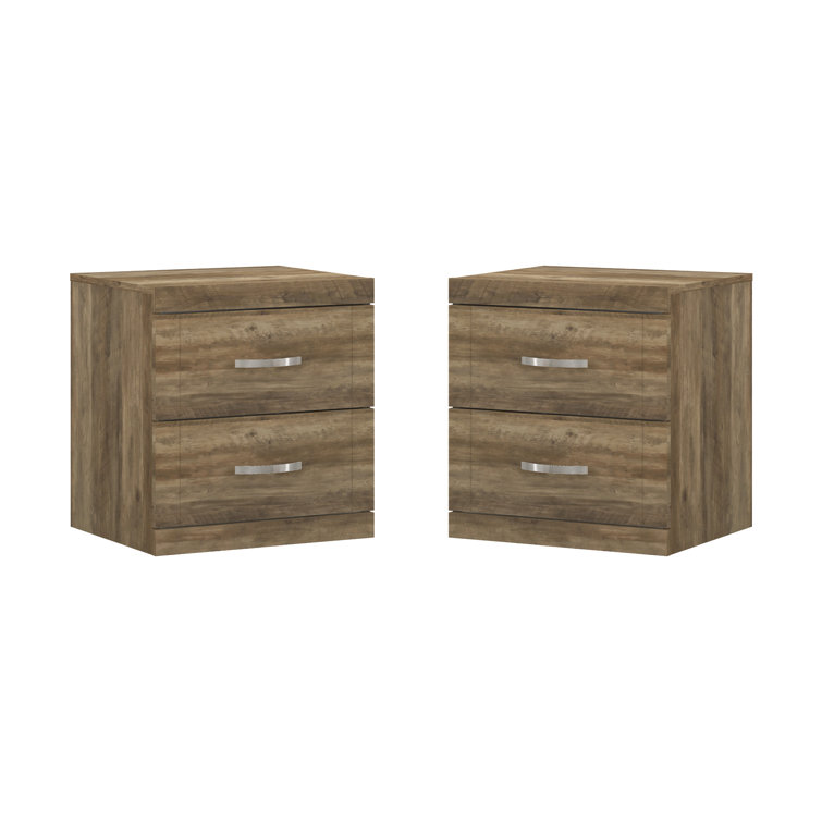 Avigail 2-Drawer Nightstand