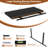  12 Inch Deep Floating Shelf, 30 x12 Inch Large Wall Mounted Shelf for Kitchen, Bathroom, Living Room, Black (2 Pack)-676599098-676326601