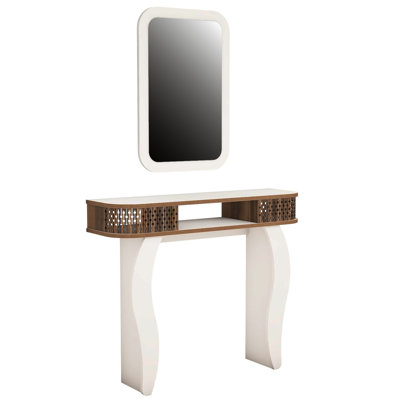 Abeel Dressing Table with Mirror