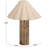 Emilie 21 Inch Marble Table Lamp