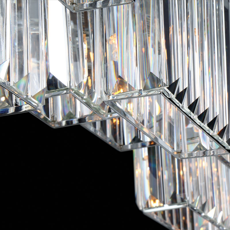 Lumino 10 - Light Dimmable Linear Chandelier