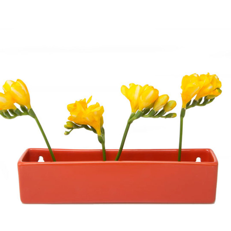 Ceramic Table Vase, Rust