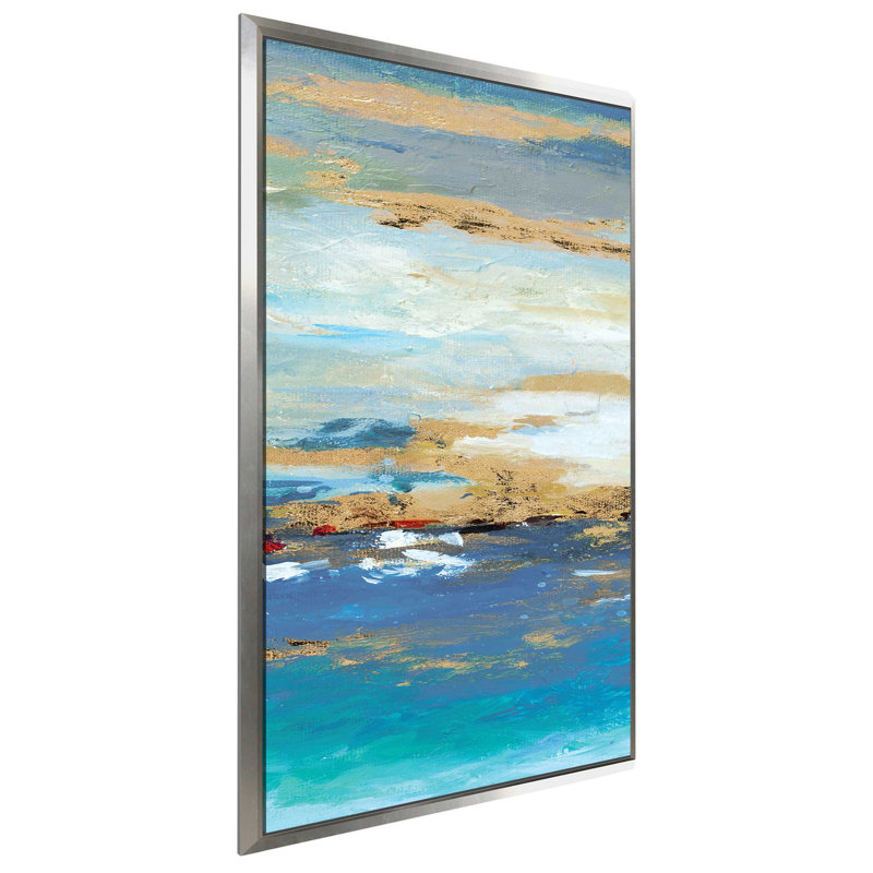 Impression sur toile encadrée Sea Mystery, H 33,5 po x l 21,5 po x P 2 po