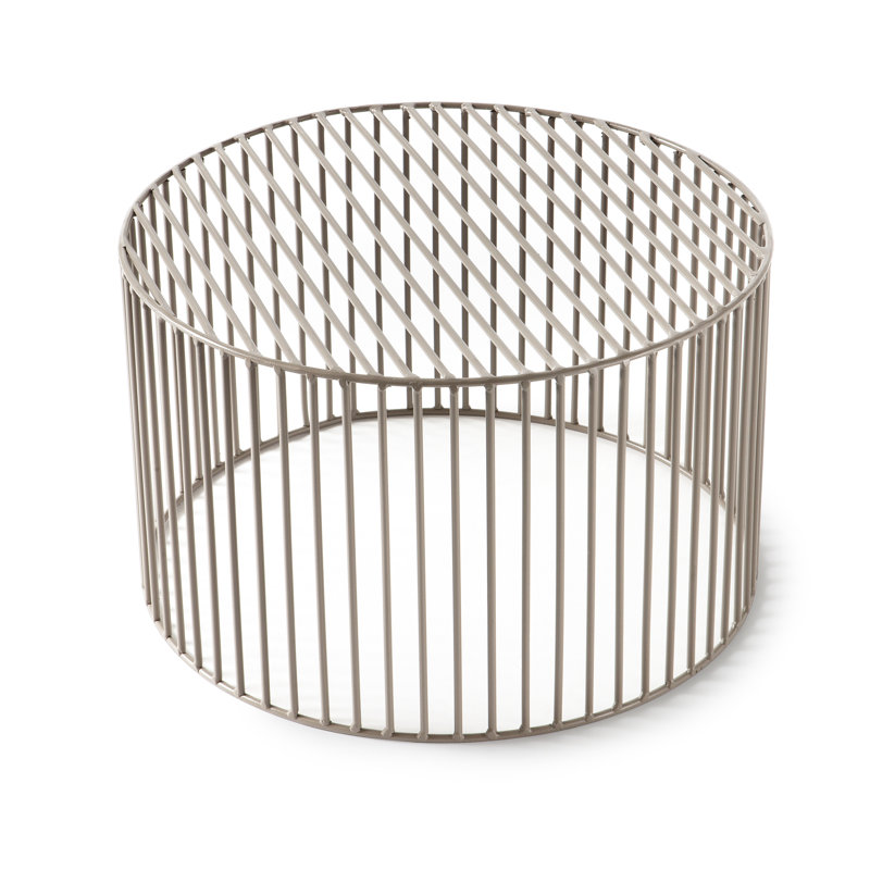 Coffee Table, 40 cm H x 40 cm L x 40 cm W, Beige Grey