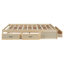 Lit plateforme avec 6 tiroirs de rangement-493811417