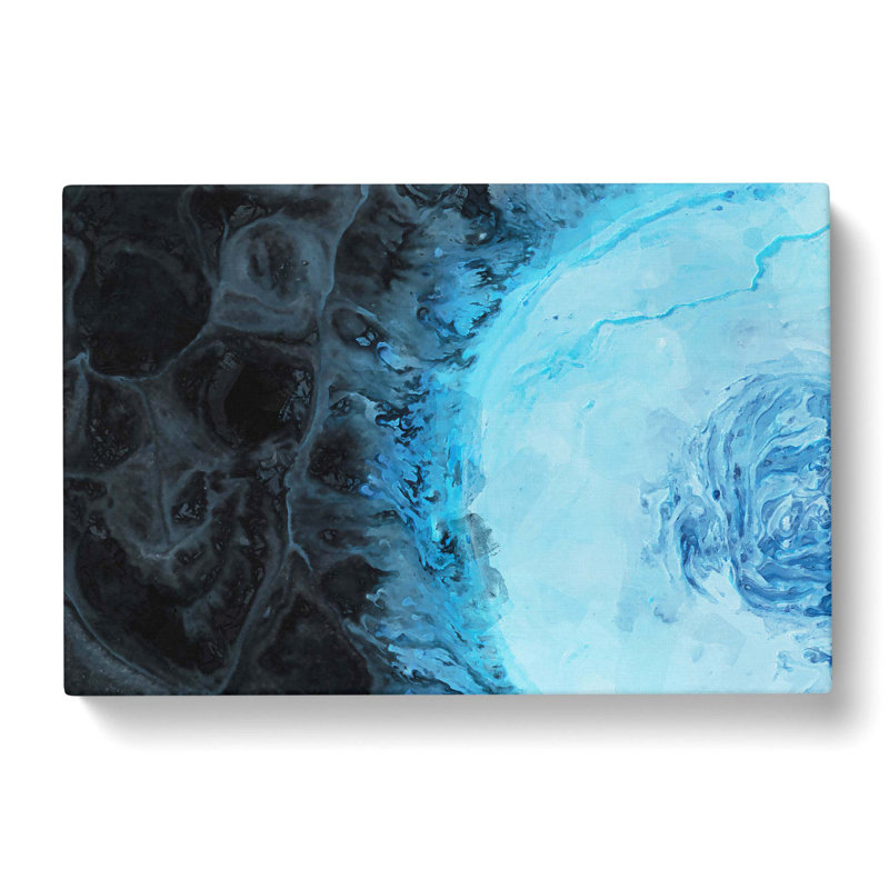 Deep Asleep In Abstract - Wrapped Canvas Painting, 60cm H x 91cm W x 3cm D