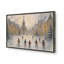 «Frosted Village Joy», reproduction d'art-534088467-534088474