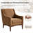 Arshanti Armchair With Solid Wood Legs-116133507