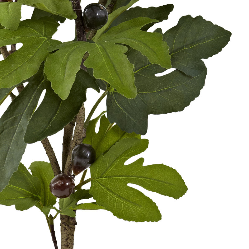 32'' Faux Fiddle Leaf Fig Tree in Pot