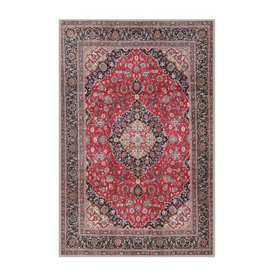 Tapis de style oriental rouge
