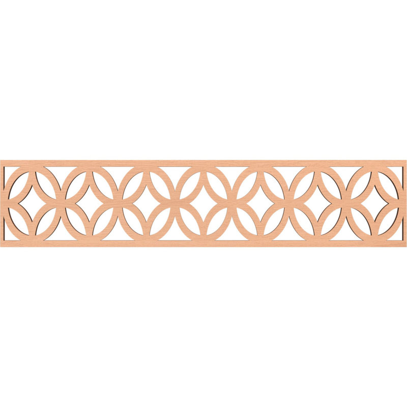 Moulure Crosby, Aulne, H 10 po x l 46,75 po x P 0,375 po