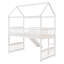 Lit mezzanine avec glissade, lit maison avec glissade-82232435