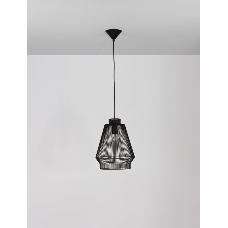 1 - Light Black Bell Pendant