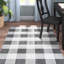 Tapis gris lavable à la machine Micheal Farmhouse-825544506