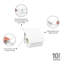 Porte-papier hygiénique mural Brabantia-87405590