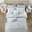 Ensemble de housse de couette blanc-119922332