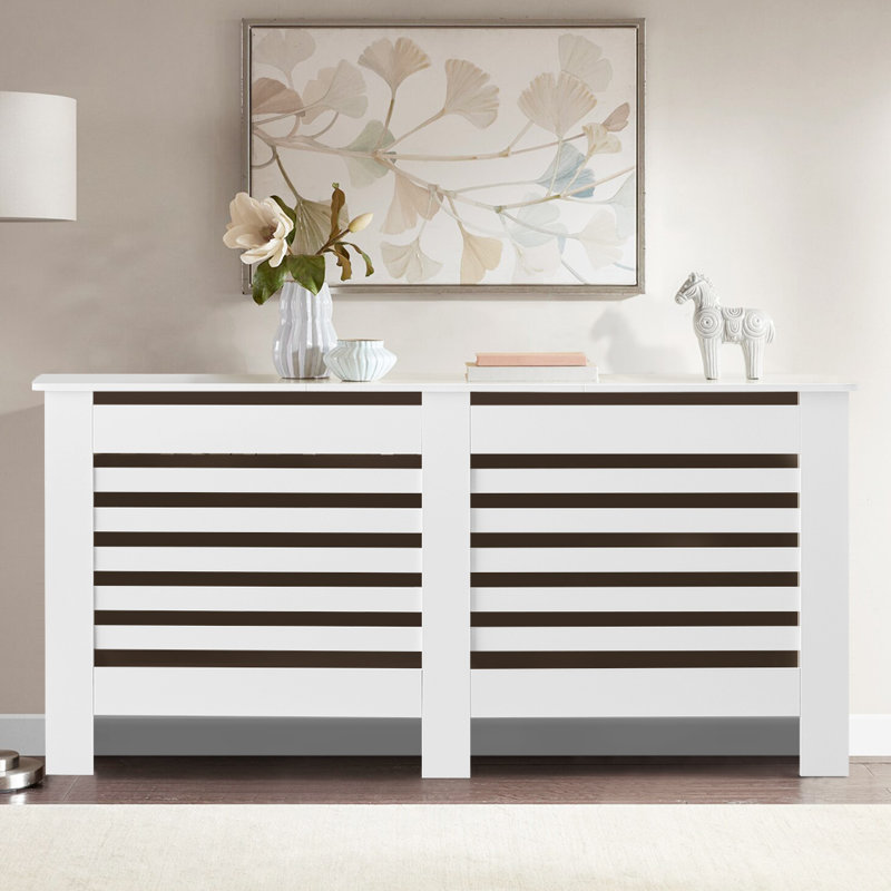 Emme Radiator Cover, 82cm H x 172cm W x 19cm D