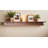 Rayne 3 Piece Oak Shelves With Hooks-795877818