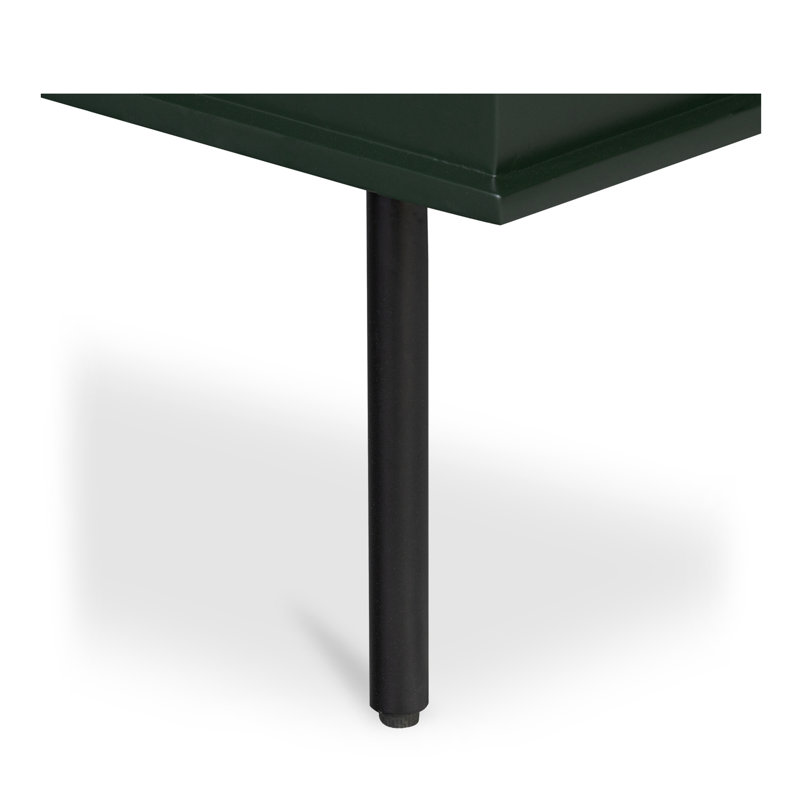Shillington 3 DRAWER NIGHTSTAND, Deep Green