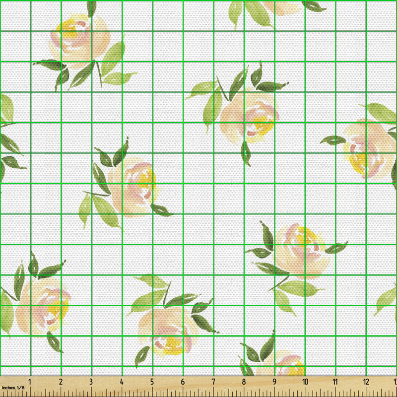 Charlanda Rose Bouquets Bridal Branches Multi-Purpose Fabric