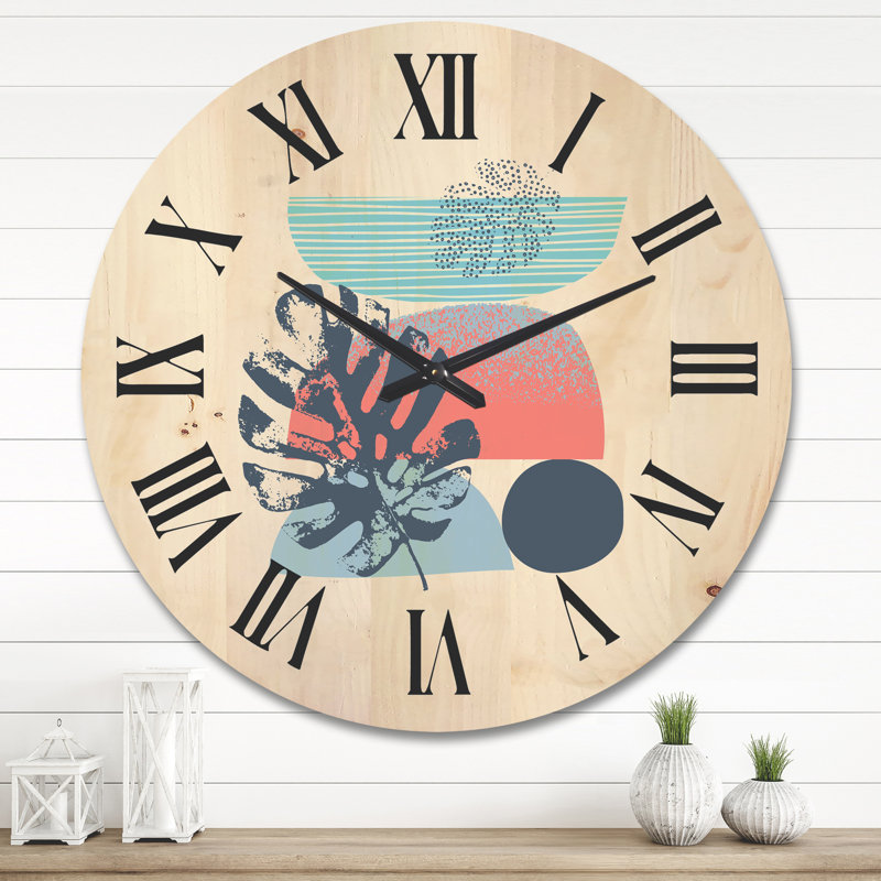 Horloge murale géométrique, Très grand