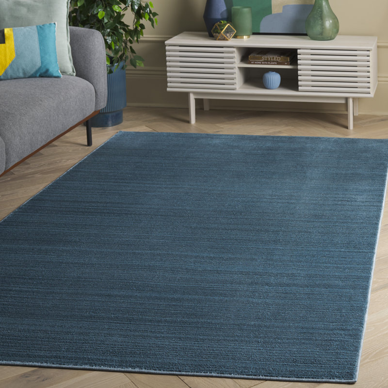 Tapis de couleur unie Fahm Performance, Rectangle de 5 pi x 8 pi