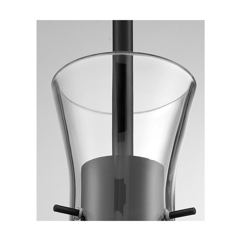 Bartly 1 - Light Single Pendant, Black