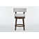 Swivel Bar & Counter Stool with Nailhead Trim (Set of 2)