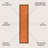Hastin Modern Border Stripe Orange/Dark Gray Indoor/Outdoor Rug-1096309447