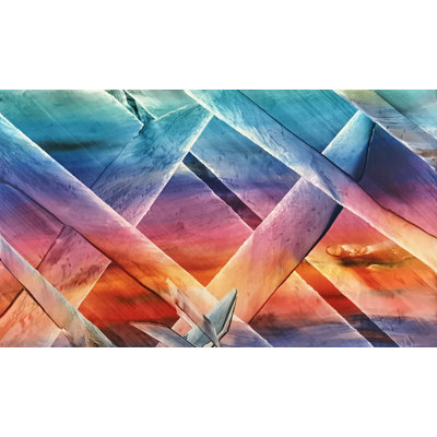 Crystal World Print by Hratch Isirelian
