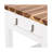 38.4'' Wide Acacia Kitchen Rolling Island Cart
