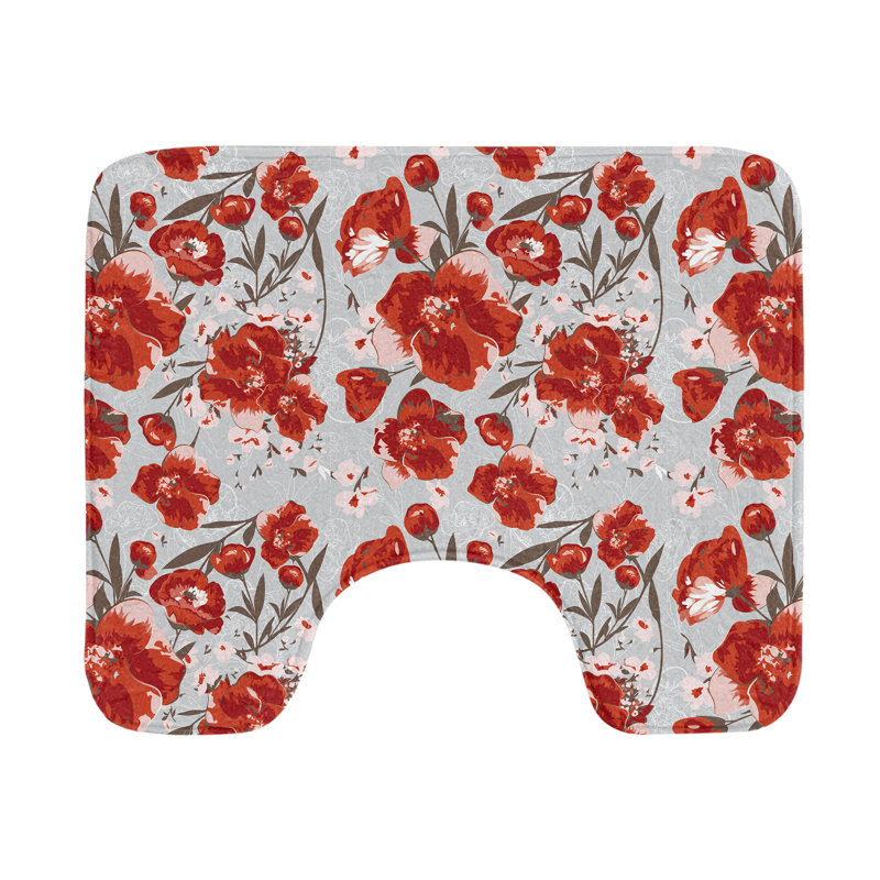 Tapis de salle de bain Floral U