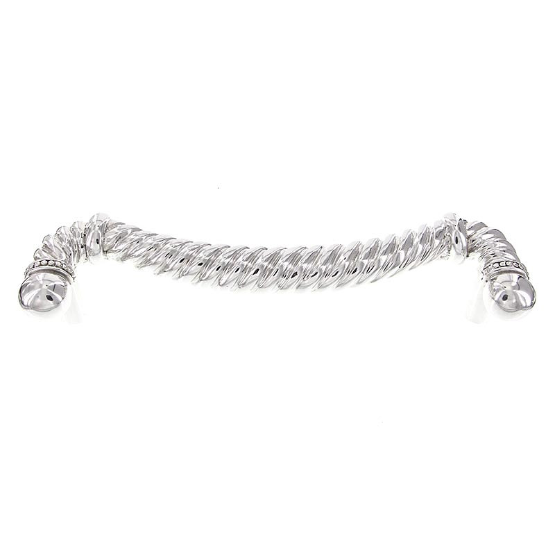 Equestre 9" Center to Center Appliance Pull, 9", Polished Nickel