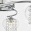 Macsen Glass Semi Flush Mount
