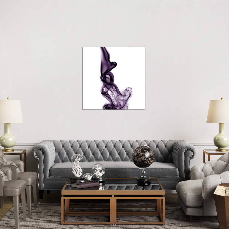 Smoke VII by PhotoINC Studio - Print on Canvas, 93.98 cm H x 93.98 cm W, Classic Wood Floater Framed