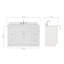 Ensemble de meuble-lavabo simple 55 po Abell-60199477