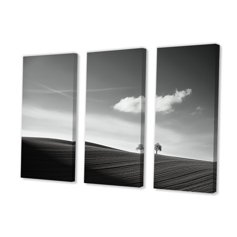 Photographie de paysage moderne scandinave moderne - ensemble de salon d'art mural moderne scandinave